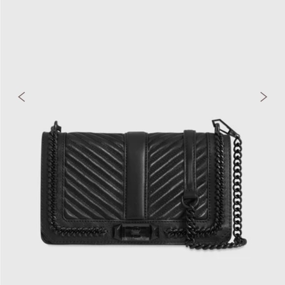 Rebecca Minkoff Bags Rebecca Minkoff Chevron Quilted Love Crossbody